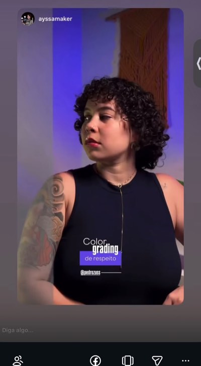 Depoimento de aluno
