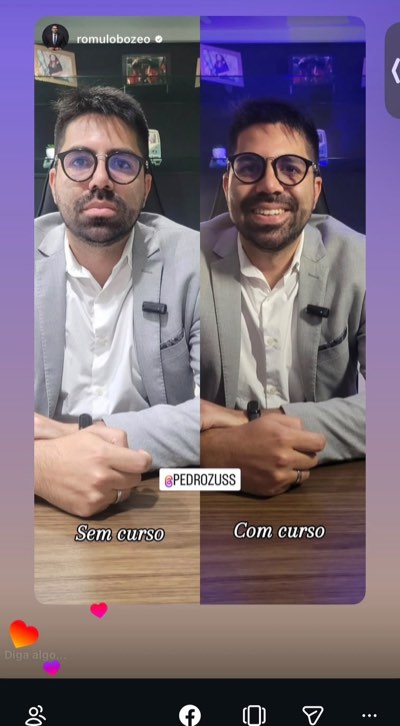 Depoimento de aluno