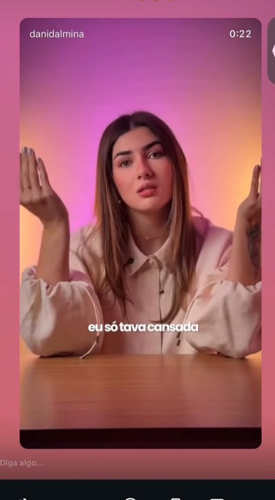 Depoimento de aluno